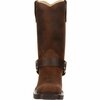 Durango Brown Harness Boot, DISTRESSED BROWN, D, Size 7.5 DB594